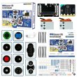 画像2: Microbit V2搭載：Yahboom 21 in 1 Microbit V2 ロボットキット DIY 電子センサーキット プログラミング可能な子供用 MakeCode Pythonプログラミングをサポート S22d3435504806 (2)