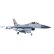画像2: FMSRC 飛行機 80mm ダクトファン EDF ジェット F16 F-16 ファルコン 6CH フラップ付き PNP ジャイロなし S22d3609764869 (2)