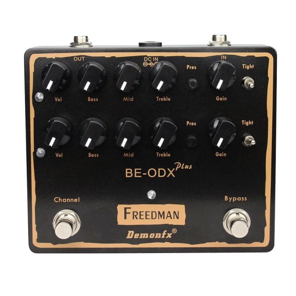 画像1: [BE-ODX PLUS] NEW DemonFX 高品質 BE-ODX Plus BE-OD デラックス オーバードライブ ディストーション コーラス ギターエフェクトペダル ダブルチャンネル S22d3700105674_1 (1)
