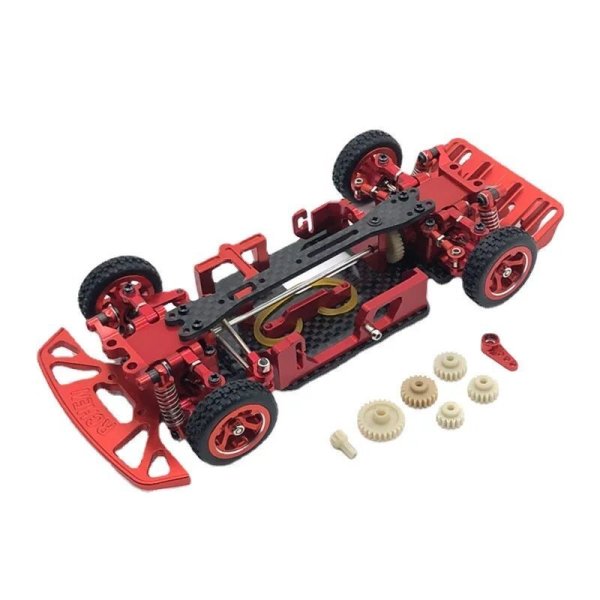 画像1: WLtoys 1/28 284131 K969 K979 K989 K999 RCカーアクセサリーメタルアップグレードフレームに適合 S22d3840326000 (1)