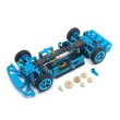 画像3: WLtoys 1/28 284131 K969 K979 K989 K999 RCカーアクセサリーメタルアップグレードフレームに適合 S22d3840326000 (3)