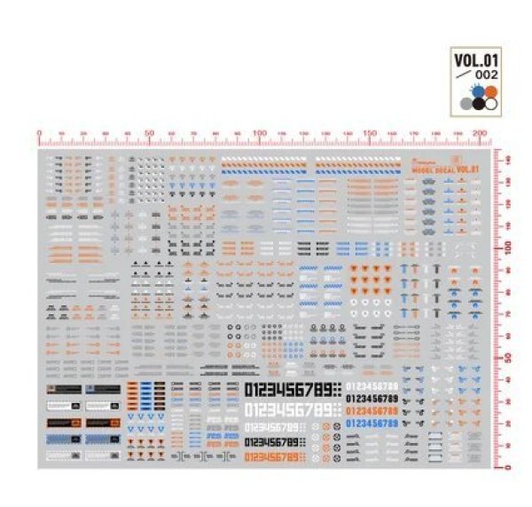 画像9: 模型用具 高精度 ユニバーサル 水転写ステッカー 蛍光水ステッカー エッチングシート S20d3847196949 (9)