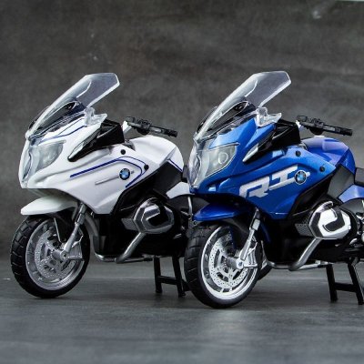 画像2: 1:12R1250RTアロイダイキャストバイク模型コレクションサウンドとライトオフロードオートサイクルカー S22d3900191824
