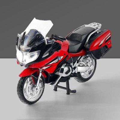 画像2: 1/18 BMW R1250RT アロイダイキャストバイク模型 コレクション S20d3933790066