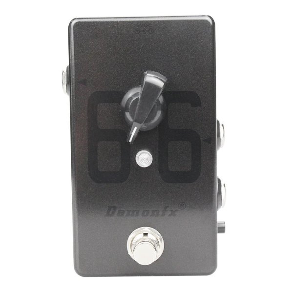 画像1: Demonfx 66(33) ブースター ギターエフェクトペダル クリーン プランプ ブート アンプチャンネルスイッチ付き S22d4255911569 (1)