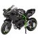画像5: 1:12 カワサキニンジャ H2R アロイダイキャストバイク模型トイコレクションサウンドアンドライトオフロードオートサイクルカー S22d4286323785 (5)