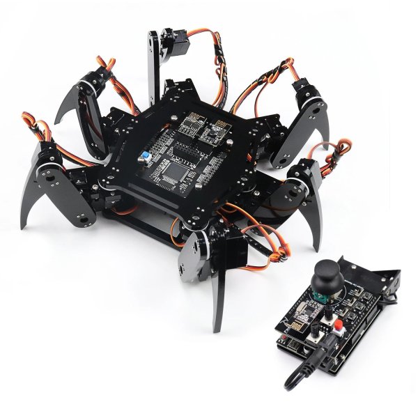 画像1: Freenove 六脚ロボット Arduino アプリ制御 STEM学習 S22d4333612455 (1)