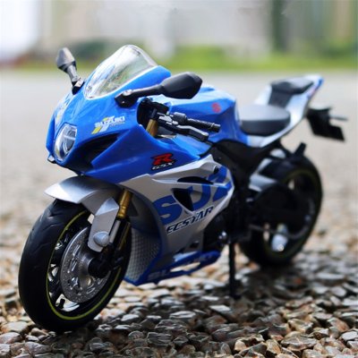 画像2: 1:12 スズキ GSX-R1000R アロイ レーシングバイク模型ダイキャストストリートクロスカントリーハイシミュレーション玩具 S22d4356566746