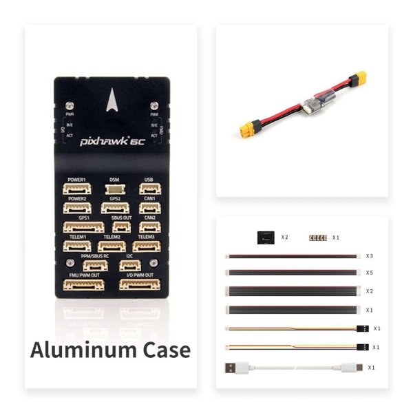 画像1: HolyBro Pixhawk 6C オートパイロット フライト コントローラー PM02 / PM07 パワー モジュール M9N / M10 GPS モジュール - Pixhawk 6C PM02 S22d4491515405_2 (1)