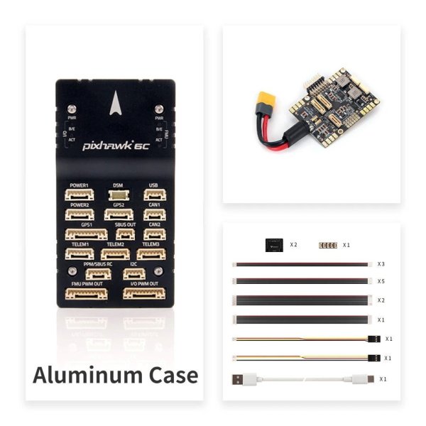 画像1: HolyBro Pixhawk 6C オートパイロット フライト コントローラー PM02 / PM07 パワー モジュール M9N / M10 GPS モジュール - Pixhawk 6C PM07 S22d4491515405_3 (1)