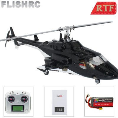 画像1: FLISHRC Roban Airwolf 450 サイズ ヘリコプター スケール 6CH RC GPS H1 フライト コントローラー RTF 付き S22d4593926105