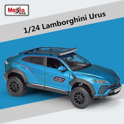 画像2: Maisto 1:24 ランボルギーニ URUS SUV 合金 スポーツ車模型ダイキャスト メタルオフロードシミュレーション S22d4712559178