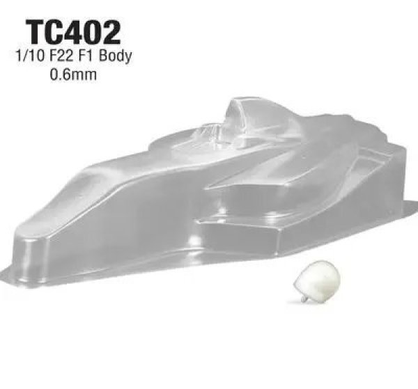 画像1: 1/10 RC F1 F22 透明ボディ 0.6mm厚 RC F1 GT ヨコモ タミヤ用 S20d4863289557 (1)