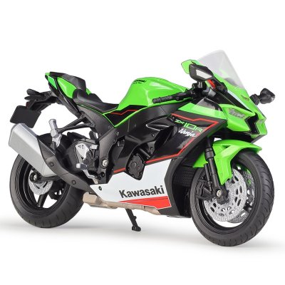 画像2: WELLY 1/12 カワサキ Ninja ZX10R オートバイ模型玩具コレクション Autobike Shork-Absorber オフロード Autocycle 車 S22d4866617875
