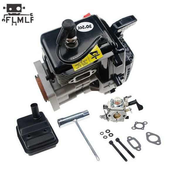 画像1: [30.5CC] RCカー 4ボルトエンジンキット Zenoah CYエンジン用 1/5 Hpi Rofun Km Rovan Baja LT FID DBXL FG GoPed Redcat用 S22d4878628612_1 (1)