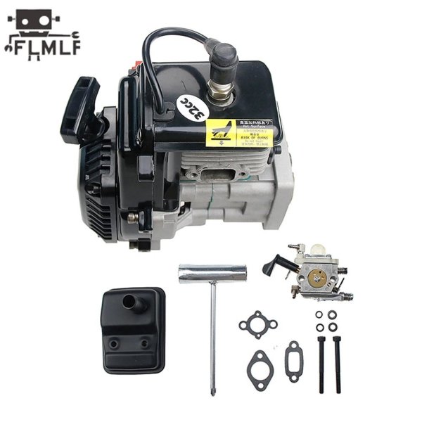 画像1: [32CC] RCカー 4ボルトエンジンキット Zenoah CYエンジン用 1/5 Hpi Rofun Km Rovan Baja LT FID DBXL FG GoPed Redcat用 S22d4878628612_2 (1)
