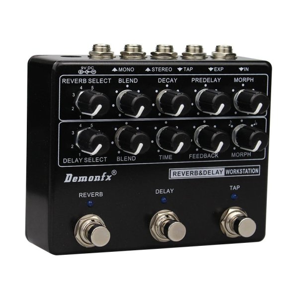 画像1: Demonfx リバーブ ディレイ ギターエフェクター マルチ 高音質 新品 S22d4936655152 (1)