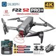 画像1: SJRC F22 S2 PRO+ プロフェッショナルドローン 4K EISカメラ搭載 GPS 6KM飛行範囲 2軸ジンバル 40分FPV 障害物回避 ブラシレスRCドローン S22d4952511763 (1)