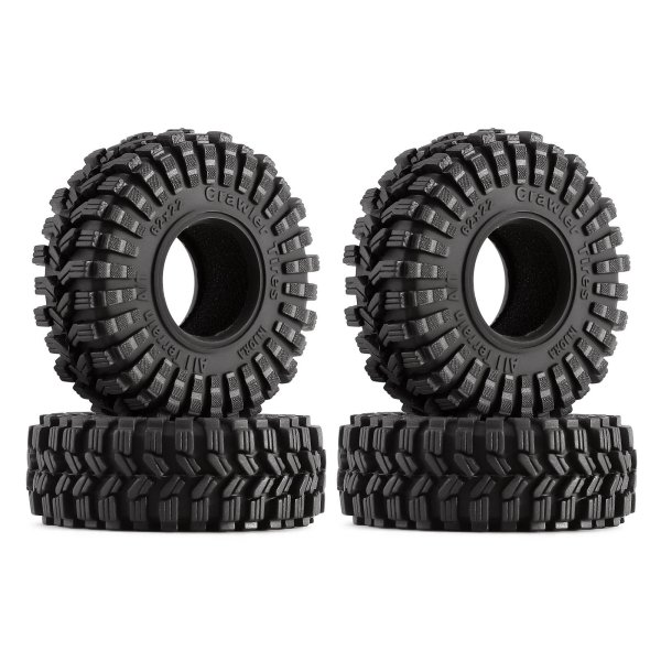 画像6: 4PCS 1.0インチ オールテレイン スーパースポンジ スティッキー ホイールタイヤ 1/18 1/24 RCクローカー Axial SCX24 FMS FCX24 T1014 S22d4958332194 (6)