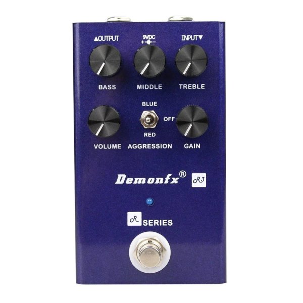 画像7: R3 Demonfx Rシリーズ R3 G3系 レッドチャンネル プリアンプ オーバードライブ ディストーションペダル 新品 高品質 S20d4966690248 (7)