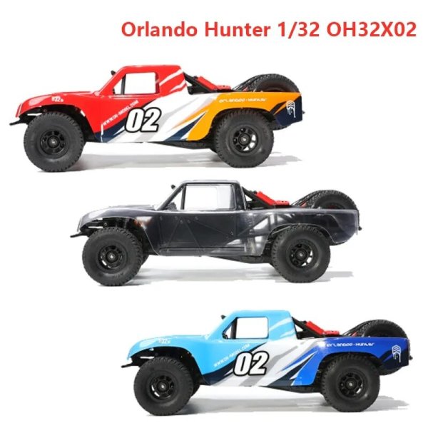 画像2: オーランドハンター 1/32 ミニ トラック OH32X02 キットと: レッド Set2 S22d4987023499_2 (2)
