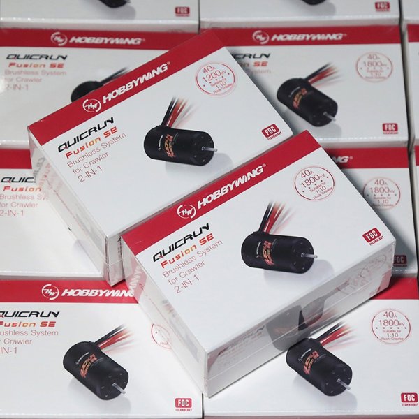 画像5: HOBBYWING QuickRun Fusion SE 40A 2 1 モーター ESC 1200KV 1800KV 1/10 1/8 RC クローラー アップグレード  S22d5005841096 (5)