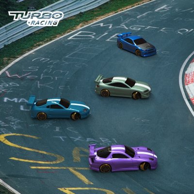画像2: TURBO RACING 1:76 ミニカー C61 C62 C63 ニュー アップグレード ドリフト S22d5119080982