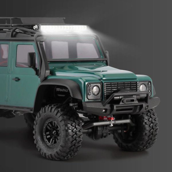 画像2: INJORA 1/18 TRX4M LEDルーフライト ディフェンダー カスタム S22d5167340337 (2)