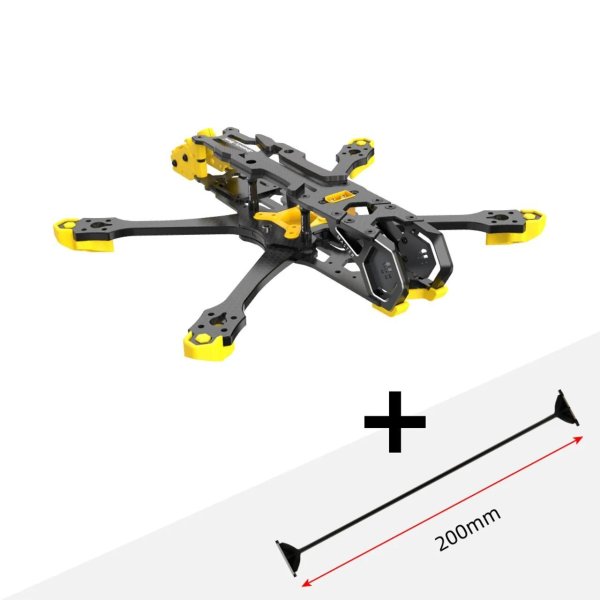 画像1: RunCam Speedybee Master 5 HD フレーム O3 と互換性あり 170mm ケーブル - HD 200mm Vista ケーブル付き S22d5167420731_2 (1)