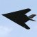 画像1: LX/蘭祥/スカイフライトホビー 70 ミリメートル F117 RC ナイトホーク ARF/PNP 航空機モデル S22d5243733158 (1)