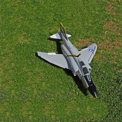 画像4: LX/Lanxiang/Sky Flight ホビーラジコン飛行機 ツイン 12 ブレード EDF F4 ファントム II グレー ARF/PNP S22d5245088500
