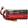 画像2: 1 個 FLISHRC リポバッテリー 3400mAh 4S 14.8V 25C 450 Airwolf Bell206 ヘリコプター 用 S22d5320375681 (2)