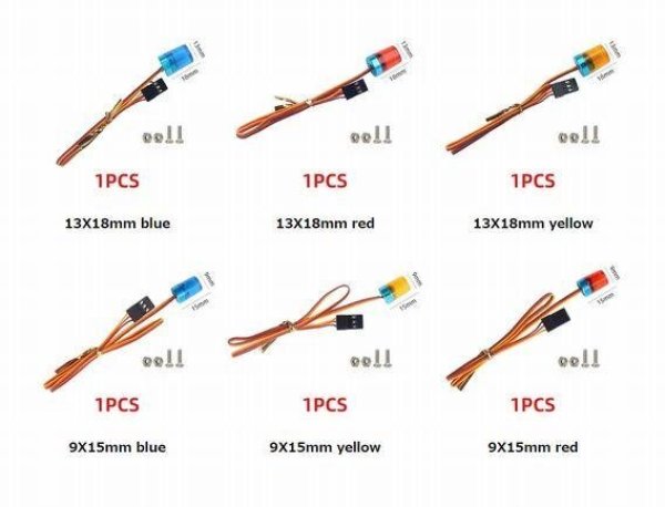 画像2: RC LED警告灯 1/14 タミヤ トラック用 S22d5341597296 (2)