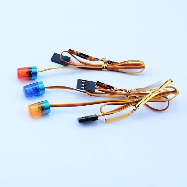 画像3: RC LED警告灯 1/14 タミヤ トラック用 S22d5341597296 (3)