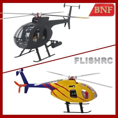 画像1: FLISHRC Roban MD-500E G-Jive 450 サイズ ヘリコプター GPS H1 BNF FLY WING ではありません S22d5384493644