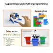 画像2: Microbit Microbit V2センサーモジュールキット付き 子供用コーディングSTEM教育サポート MakeCode Pythonプログラミング可能なロボット電子DIYプロジェクト S22d5391697406 (2)