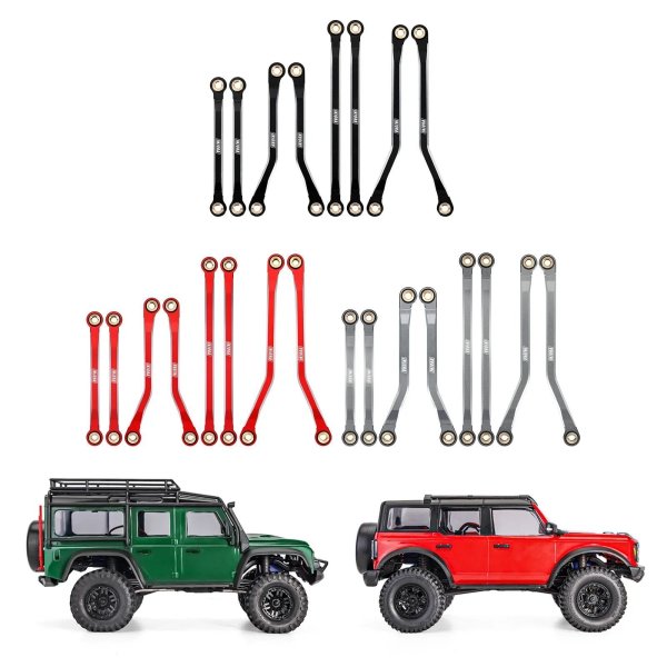 画像3: INJORA TRX4M アルミ リンク セット 高クリアランス アップグレード S22d5458229882 (3)