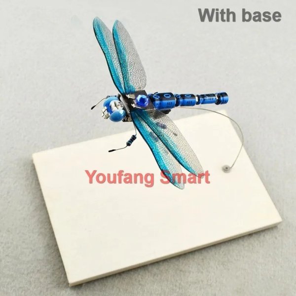 画像1: [トンボとベース] STEAM DIY ロボット昆虫科学発明電子動物学校競技会用非はんだ付け DIYキットSTEMロボット動物 S22d5469013123_28 (1)