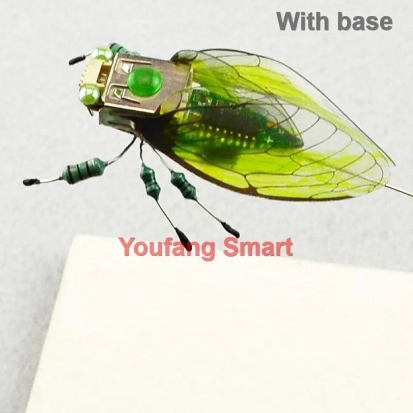 画像1: [セミとベース] STEAM DIY ロボット昆虫科学発明電子動物学校競技会用非はんだ付け DIYキットSTEMロボット動物 S22d5469013123_34 (1)