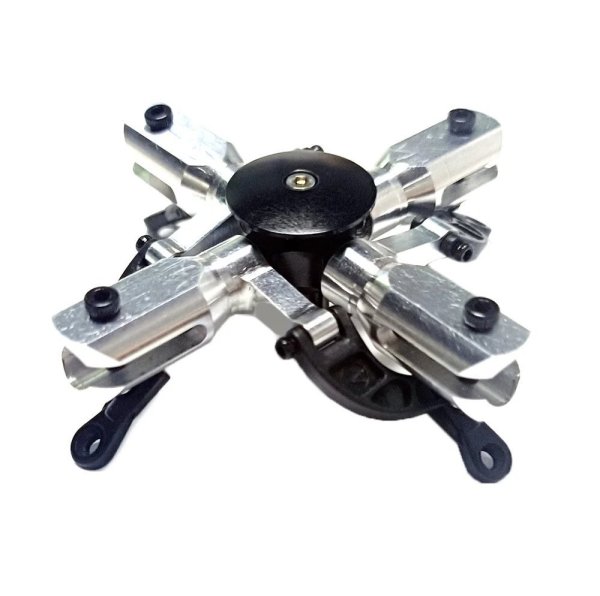 画像1: [C] STASRC YUXIANG F09 F09-S F09H F11 F11GPS OMPHOBBY M2 Eachine E200 E200s ブラックホークヘリコプター用メタルメインローターヘッドパーツ S25d5585437384_3 (1)