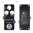 画像2: Mosky Black RAT ディストーション ギターエフェクター ミニ S22d5609138616 (2)