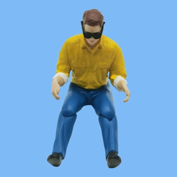 画像5: サングラス付きRCパイロット人形1個 ランダム色 S25d5659610774 (5)