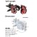 画像3: AN 1 セット RS-S100 エンジン RC ニトロ水冷シングルローター内燃モデル 2200-18500 Rpm  S22d5702936163