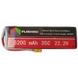画像4: 1 個 FLISHRC リポバッテリー 5200mAh 6S 22.2V 35C FL500 Airwolf AH-64 ヘリコプター 用 S22d5719124065 (4)