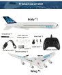 画像4: A380 飛行機エアバス RC 飛行機フォーム 2.4 グラムグライド固定翼 RTF 飛行機屋外ドローンモジュールイージーフライ S22d5756656225 (4)