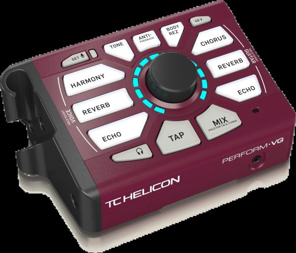 画像1: TC Helicon PERM-VG ボーカル ギター エフェクト スタジオ品質 リバーブ マイクスタンド取付 S22d5767262508 (1)