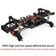 画像7: AUSTARHOBBY RC 313mm 2速トランスミッションシャーシフレーム、差動ポータルアクスル付き、Traxxas TRX 4 1/10クローラーカーパーツ用タイヤ付き S22d5828380227 (7)