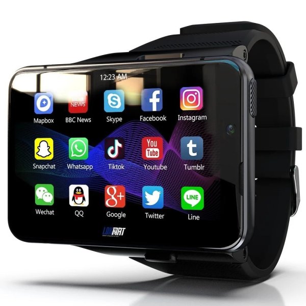 画像1: 高品質APPLLP MAXスマートウォッチGPS 4G WIFI腕時計2.88インチタッチスクリーン スポーツデュアルカメラゲームウォッチメンズレディース S22d5832818612 (1)