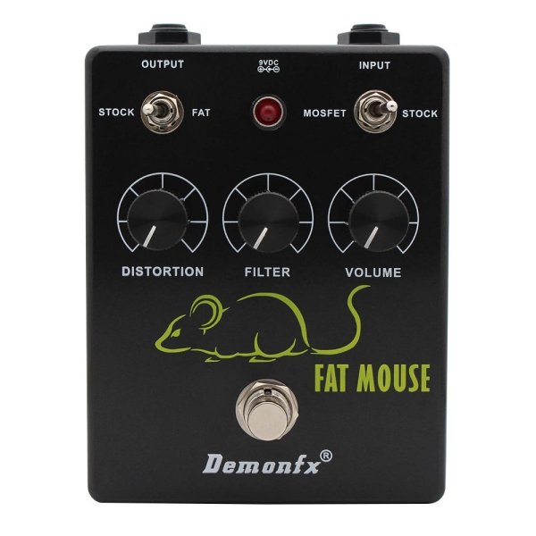 画像1: Demonfx FAT MOUSE ギター エフェクター ファズ ディストーション S22d5840106606 (1)