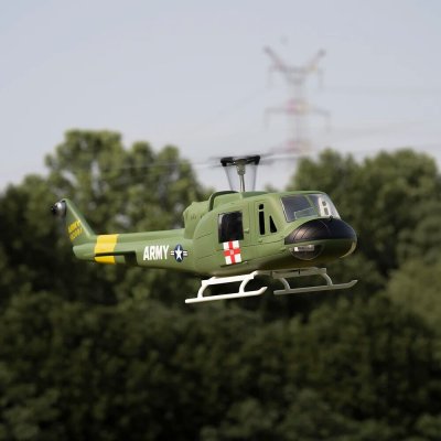 画像1: FLY WING フライウィング V3 UH-1 ヒューイ GPS 高度保持 RC スケール ヘリコプター H1 RTF FW450付き S22d5905792915